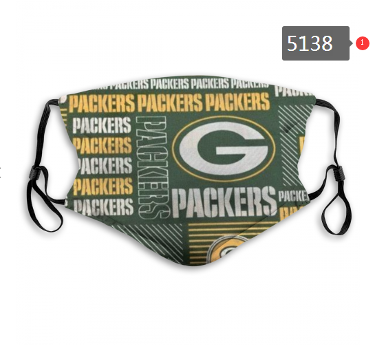 NFL Green Bay Packers #2 Dust mask with filter->nfl dust mask->Sports Accessory